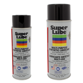 Picture of HOW DOES SUPER LUBE® MULTI-PURPOSE SYNTHETIC LUBRICANT AEROSOL COMPARE TO AEROSOL LUBRICANTS LIKE WD-40?